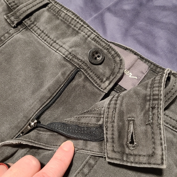 Eddie Bauer High Waisted Jean Shorts - Picture 5 of 8